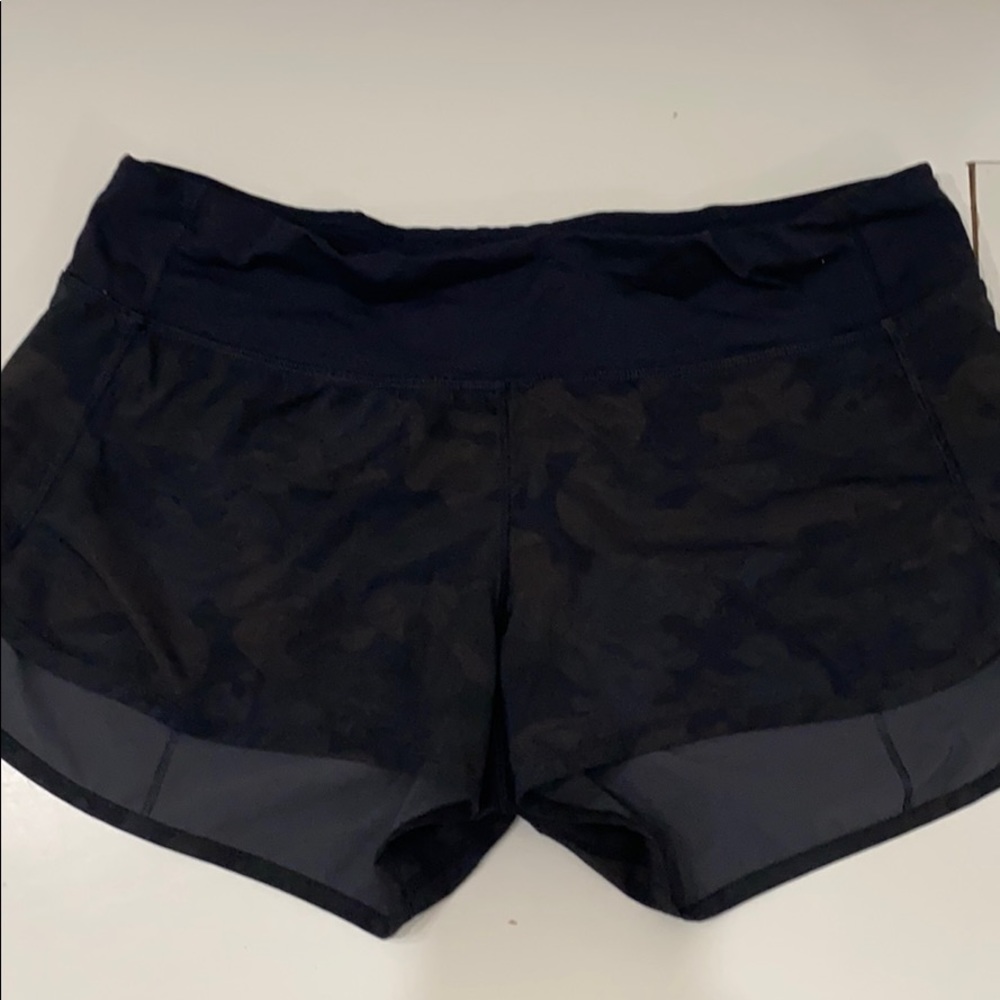 Lululemon shorts with a 3 inch inseam